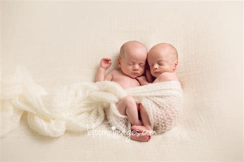 Double Happiness Northern Virginia Newborn Twins Photography