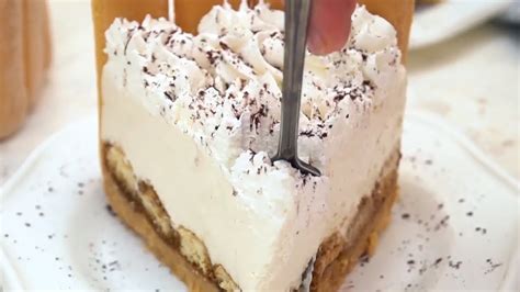 No Bake Tiramisu Cheesecake Recipe Video Youtube
