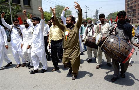 Pakistan Lahore Labor Day March