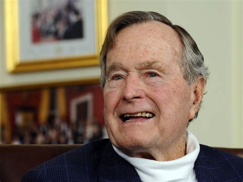 George Bush Snr Taken To Hospital Over Breathing Difficulties The