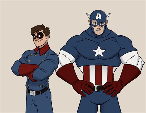 Captain America Disney Animated Style Art — Geektyrant