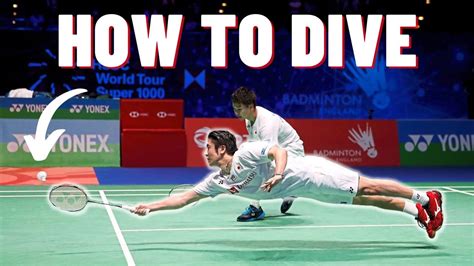 How To Dive In Badminton A Complete Step By Step Tutorial Youtube