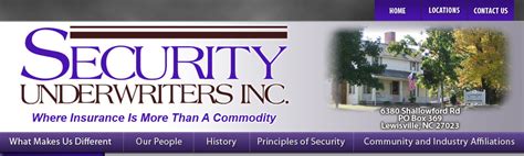 Security Underwriters Insurance - Lewisville, NC - Security Underwriters
