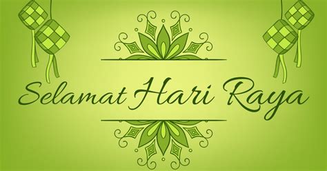 Hari raya aidilfitri isn't just about eating after a long period of abstinence. teclutions-selamat-hari-raya-aidilfitri-festive-green ...
