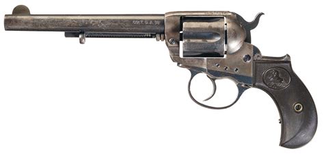 Colt 1877 Lightning Revolver 38 Long Colt Rock Island Auction