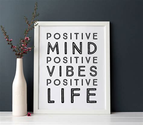 Positive Mind Positive Vibes Positive Life Live Life Quote Instant