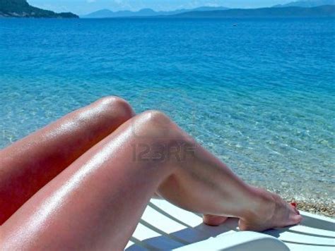 Beautiful Tanned Women S Legs At The Beach Photography Beach