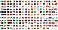 Flags of all countries in the world - All Waving Flags