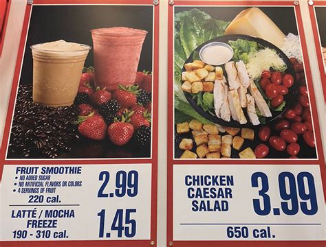 Check spelling or type a new query. Costco food court menu and prices - SLC menu