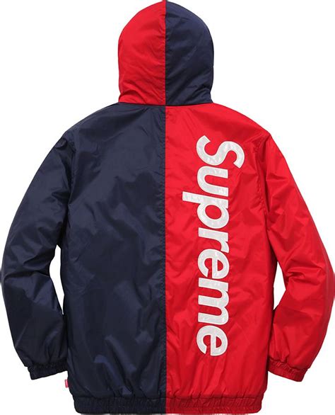 Supreme 2 Tone Hooded Sideline Jacket Supreme Clothing Mens Outfits