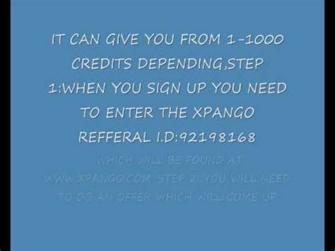 Free Xpango Credits Wmv Youtube