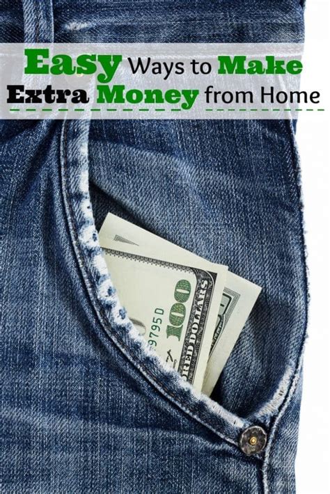 In some states this is an easy way for kids to make money. Easy Ways to Make Money from Home - Moments With Mandi