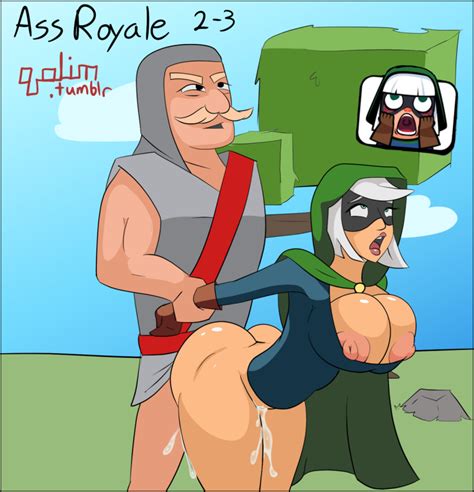 Rule 34 Ambiguous Penetration Bandit Clash Royale Breasts Clash Of