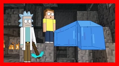 Rick And Morty Timelapse Minecraft Youtube