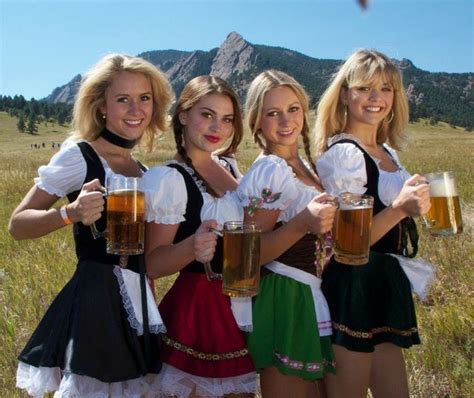 The Hills Are Alive In Beer Girl Costume Beer Girl