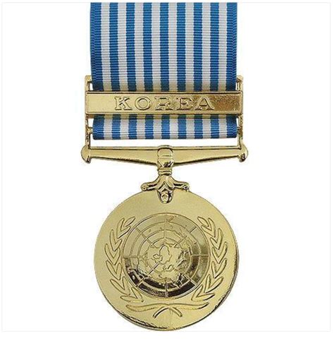 Vanguard Full Size Medal United Nations Service 24k Gold Plated
