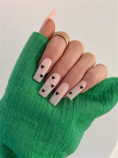 45 Trendy Heart Nail Designs For Year Around • Kbeauty Addiction