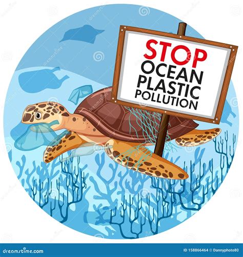 Animal Plastic Pollution Poster