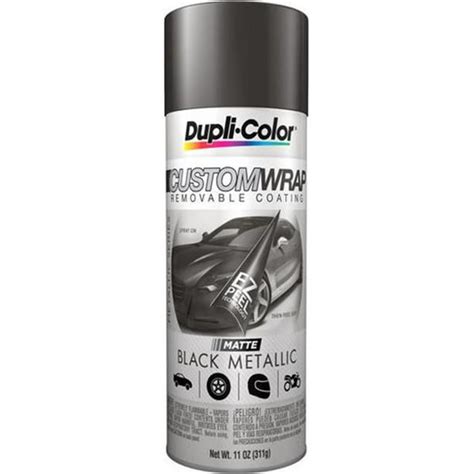 Vht S24 Cwrc830 11 Oz Wrap Paint Matte Black Metallic