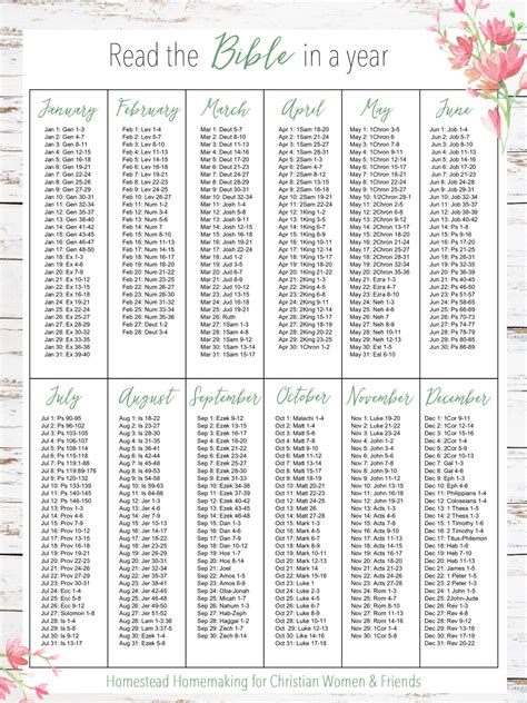 Free Printable Bible Reading Calendar Template Calendar Design