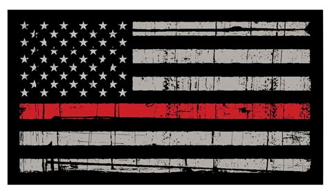 Thin Red Line Flag Computer Wallpapers - Wallpaper Cave