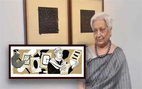 Memorializing A Minimalist Google Doodle Honors Indian American Artist