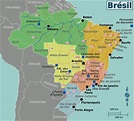 Cartograf.fr : Cartes des pays : Le Brésil