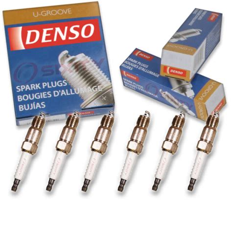 6 Pc Denso Standard U Groove Spark Plugs For 1988 1995 Chevrolet S10 4