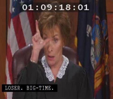 19 Times Judge Judy Had The Perfect Response To Everything Judge Judy