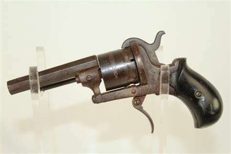European Pinfire Revolver Antique Firearms 007 Ancestry Guns