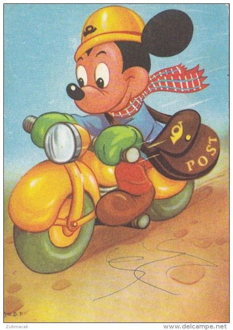 420 films produced and released under the disney banner until now. Walt Disney - Mickey Mouse Postman Motorcycle Motorbike ...