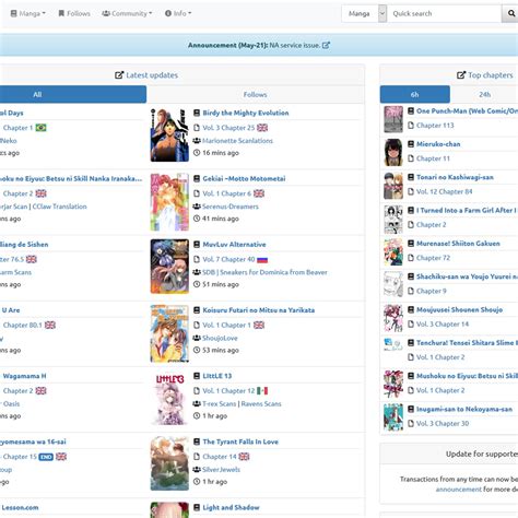 Free Manga Websites That Are Unblocked Tapvity