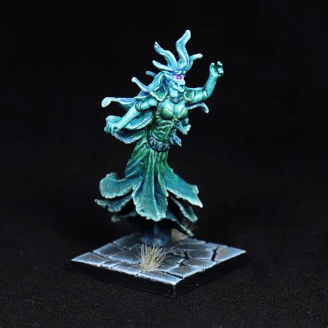 Painted Dnd Banshee Miniaturepainted Female Ghost Miniaturepainted