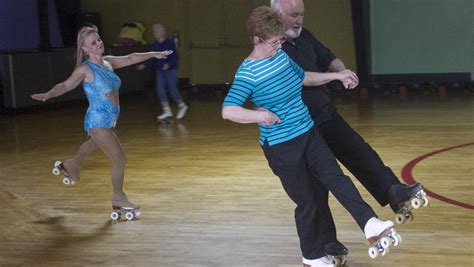 Seniors Return To Roller Skating Roots