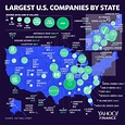 These are the largest companies in each U.S. state