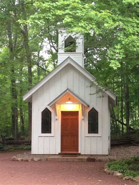 Little Chapel In The Woods Behind The Red Mill Waupaca Wi