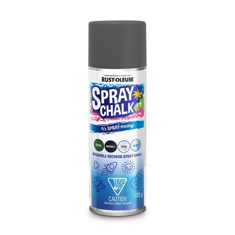 Spray Chalk Craie En Aérosol Anthracite 170g Home Depot Canada