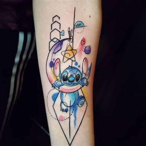 Stitch Tattoo Stencil