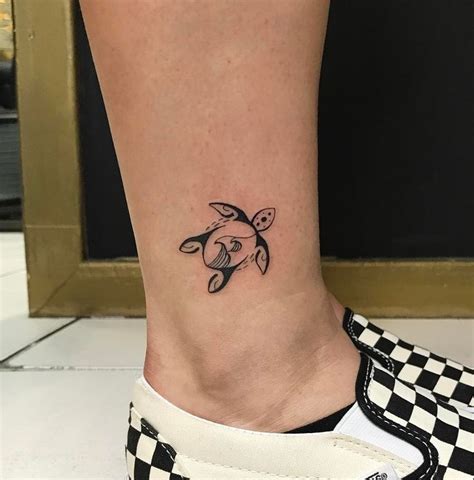 Image Result For Tribal Sea Turtle Foot Tattoo Tattoo