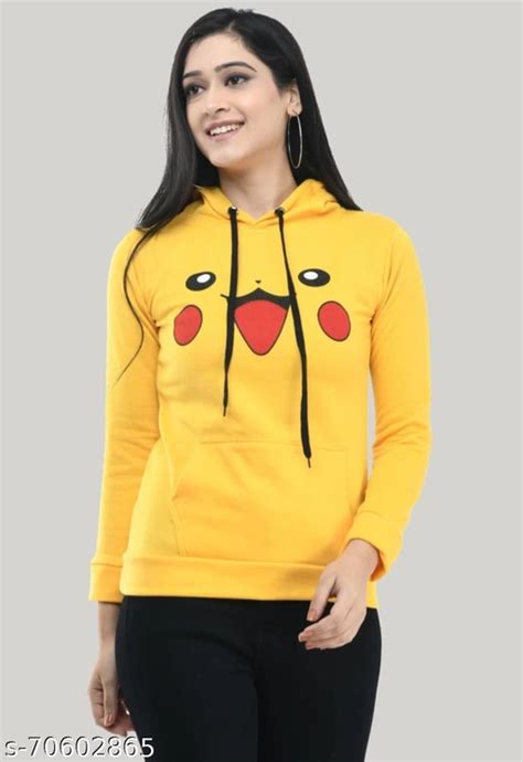 Women Pikachu Hoodies For Women