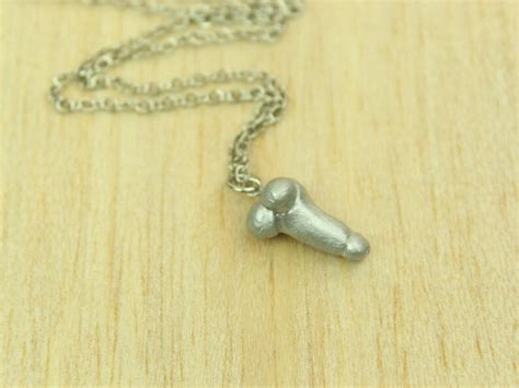 Penis Charm Necklace Etsy