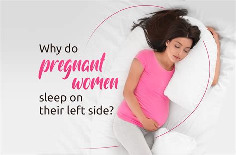 why do pregnant women sleep on their left side