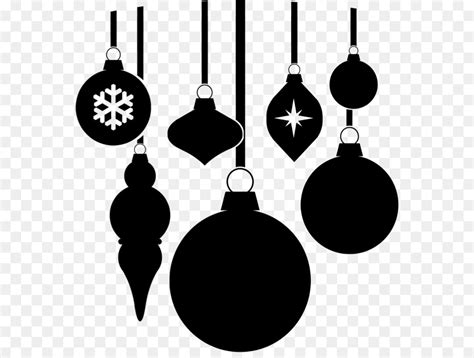 Silhouette Christmas Ornament Christmas Tree Clip Art Logo Ornament