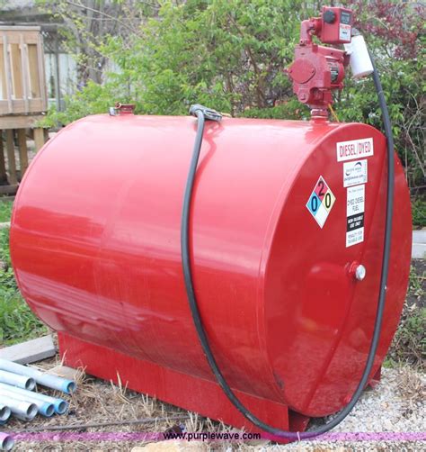 500 Gallon Fuel Tank No Reserve Auction On Wednesday May 28 2014