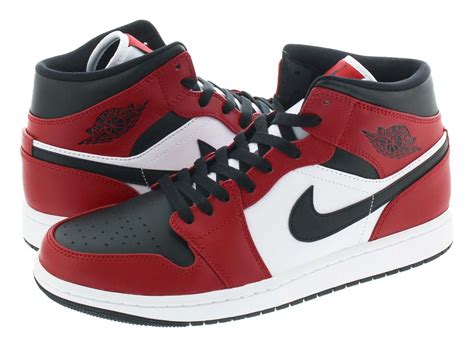 Nike air jordan 1 retro high black toe. 物欲スニーカー | NIKE AIR JORDAN 1 MID CHICAGO BLACK TOE [BLACK ...