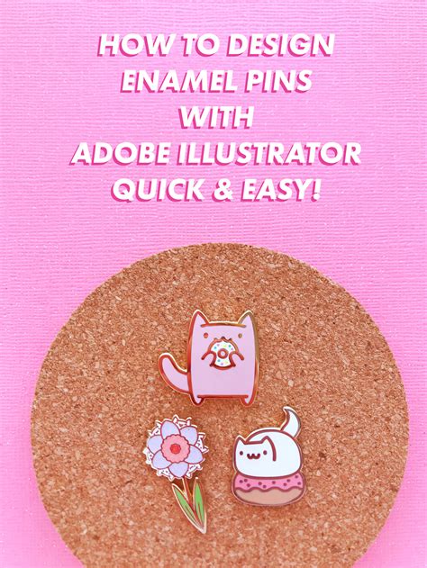 Enamel Pins How To Design Enamel Pins With Adobe Illustrator QUICK EASY