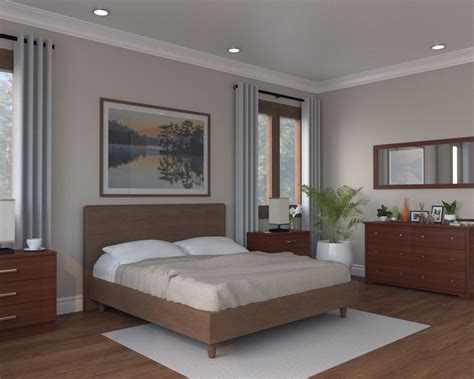 What Wall Color Goes With Brown Bedroom Furniture