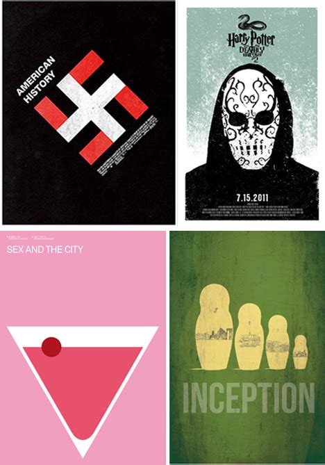 Awesome minimalist and alternative horror movie posters. Movie Poster Minimalism: 41 Stripped-Down Examples | Urbanist