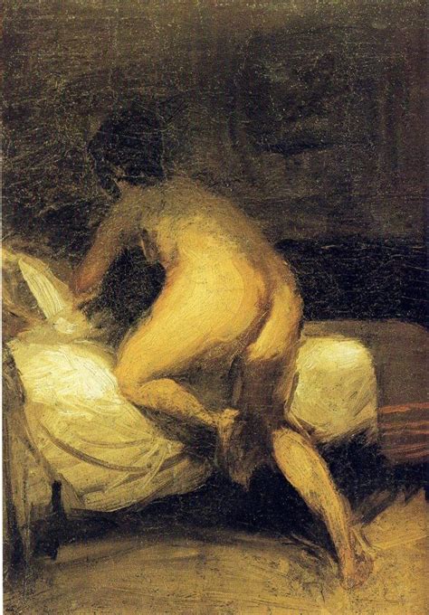 Edward Hopper Nude Crawling Into Bed Painting Best Paintings For Sale