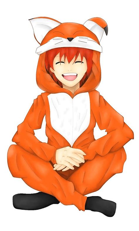 Anime Boy Fox Onesie By Pikagirl260 Redbubble